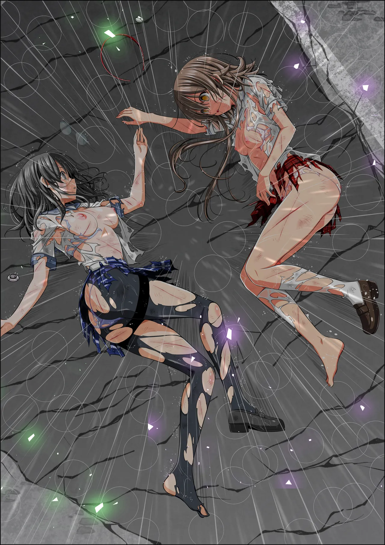 四葉の戦姫クローバーローゼ ボイスコミック第二話（特典② 描き下ろしおまけイラスト） Page.6