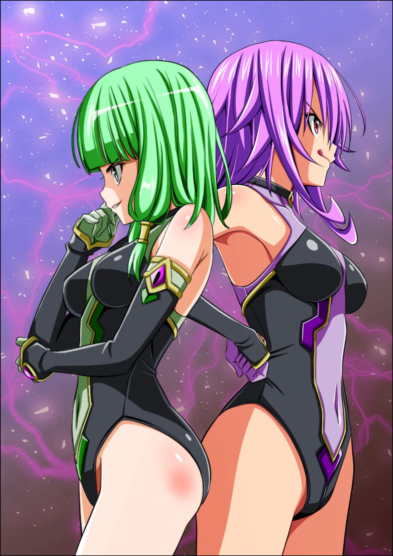 四葉の戦姫クローバーローゼ ボイスコミック第二話（特典② 描き下ろしおまけイラスト） Page.9