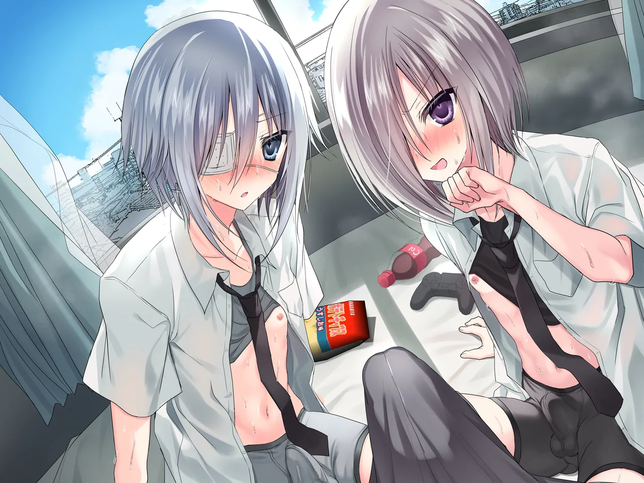 男友達3人、エッチに目覚めサマー！? ～俺達男で、友達なのに！～ Page.70