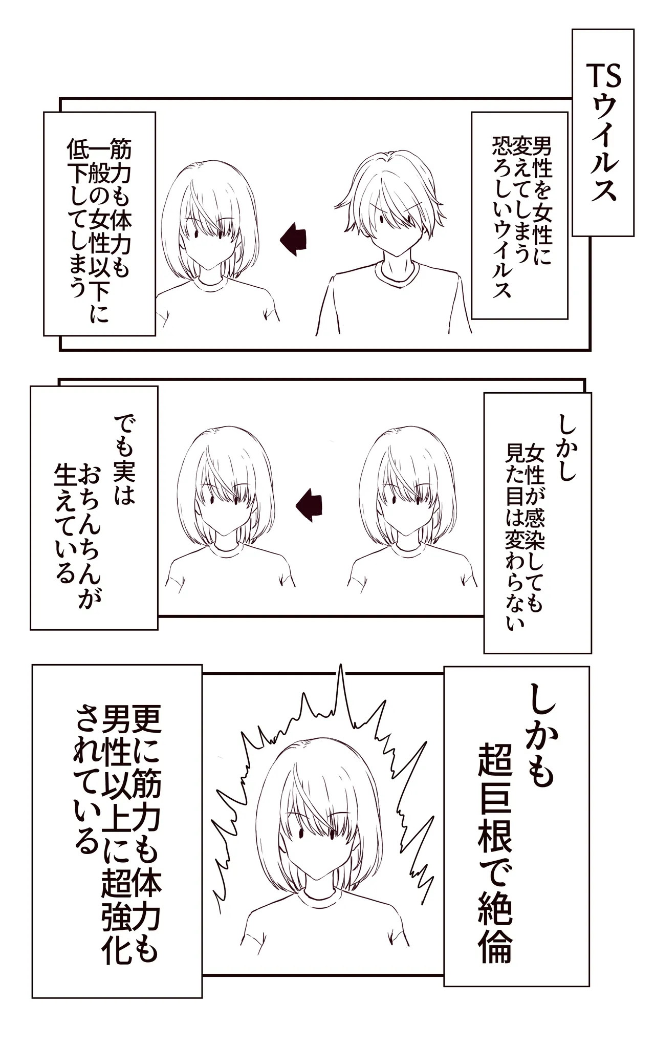 即堕ちTSっ娘と絶倫フタナリっ娘 Page.4