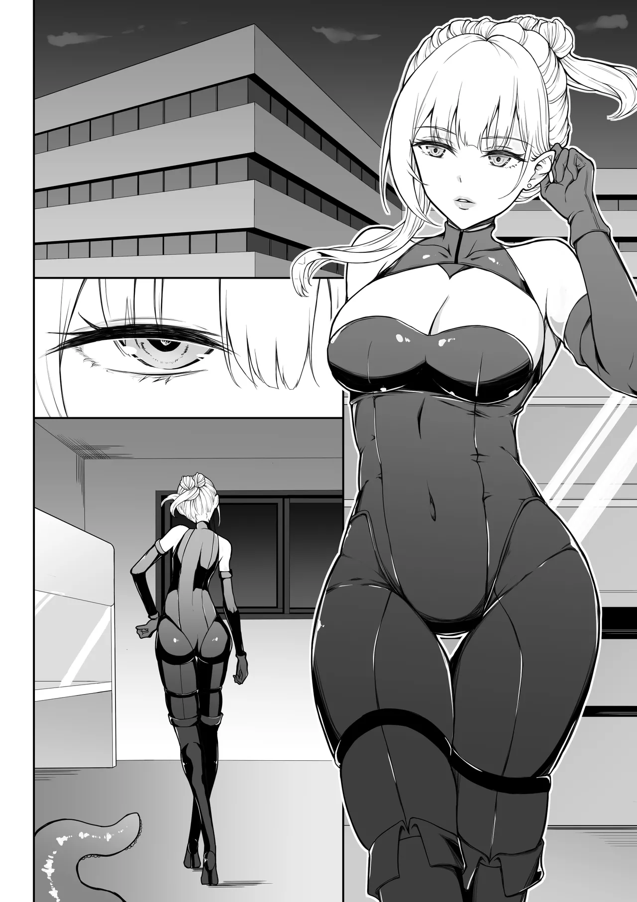 女スパイ辱 復讐の触手 Page.119