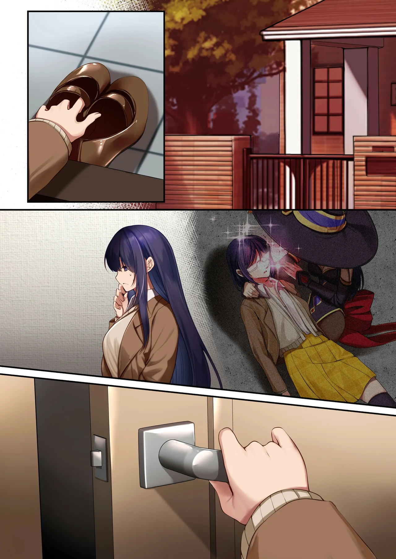 魔法少女セイントリリィ・暗夜 ～魔法少女が敵怪人に憑依されて快楽に染まるまで～ Page.102