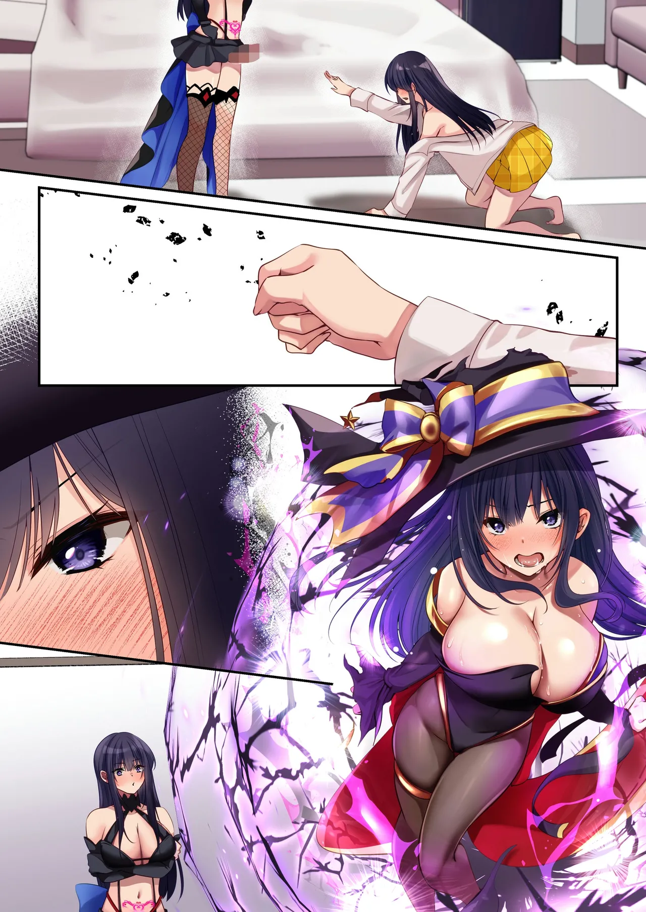 魔法少女セイントリリィ・暗夜 ～魔法少女が敵怪人に憑依されて快楽に染まるまで～ Page.143