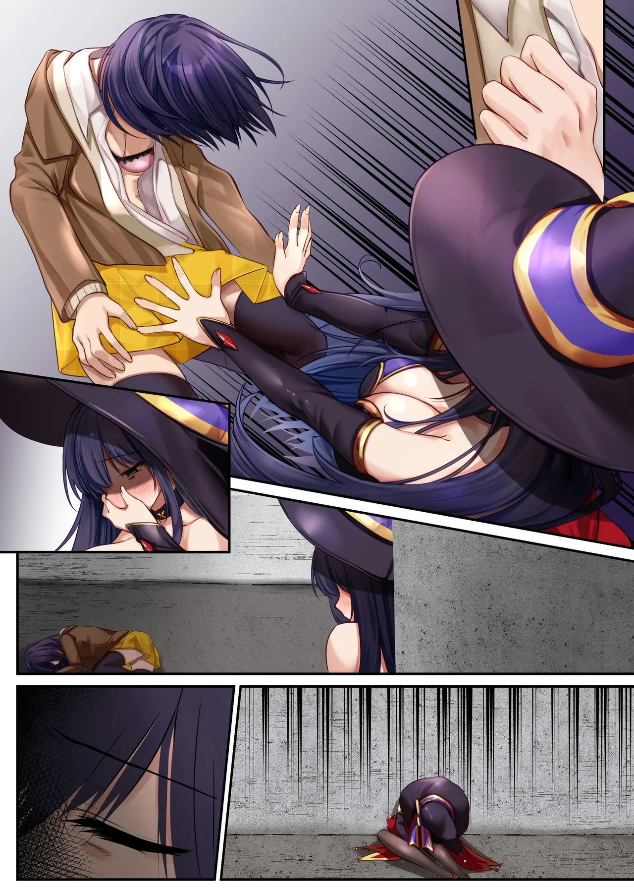 魔法少女セイントリリィ・暗夜 ～魔法少女が敵怪人に憑依されて快楽に染まるまで～ Page.92