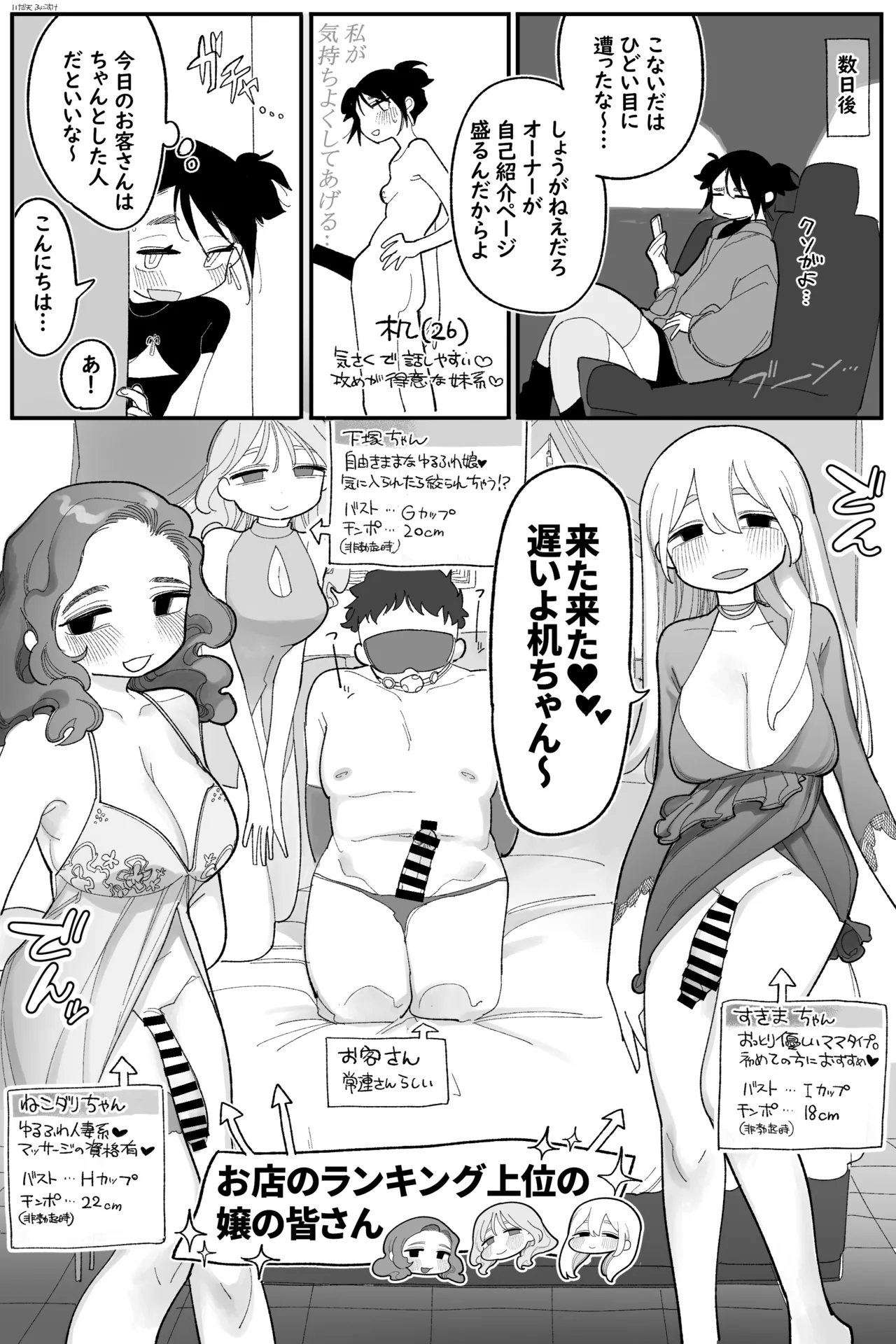 攻め希望！負けてばかりのふたなり風俗嬢 完全版 Page.5