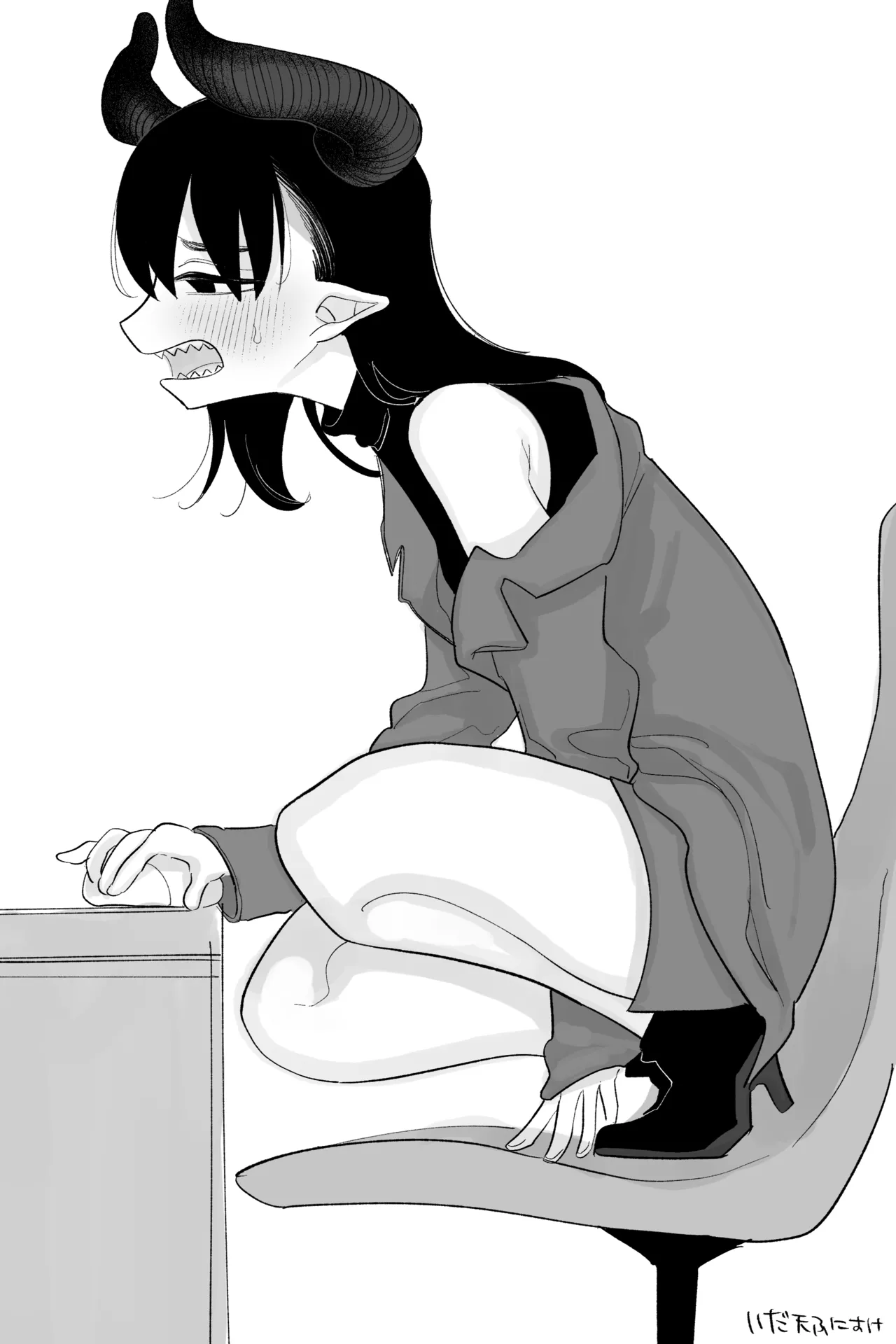 よわよわサキュバス、社畜への道 完全版 Page.12