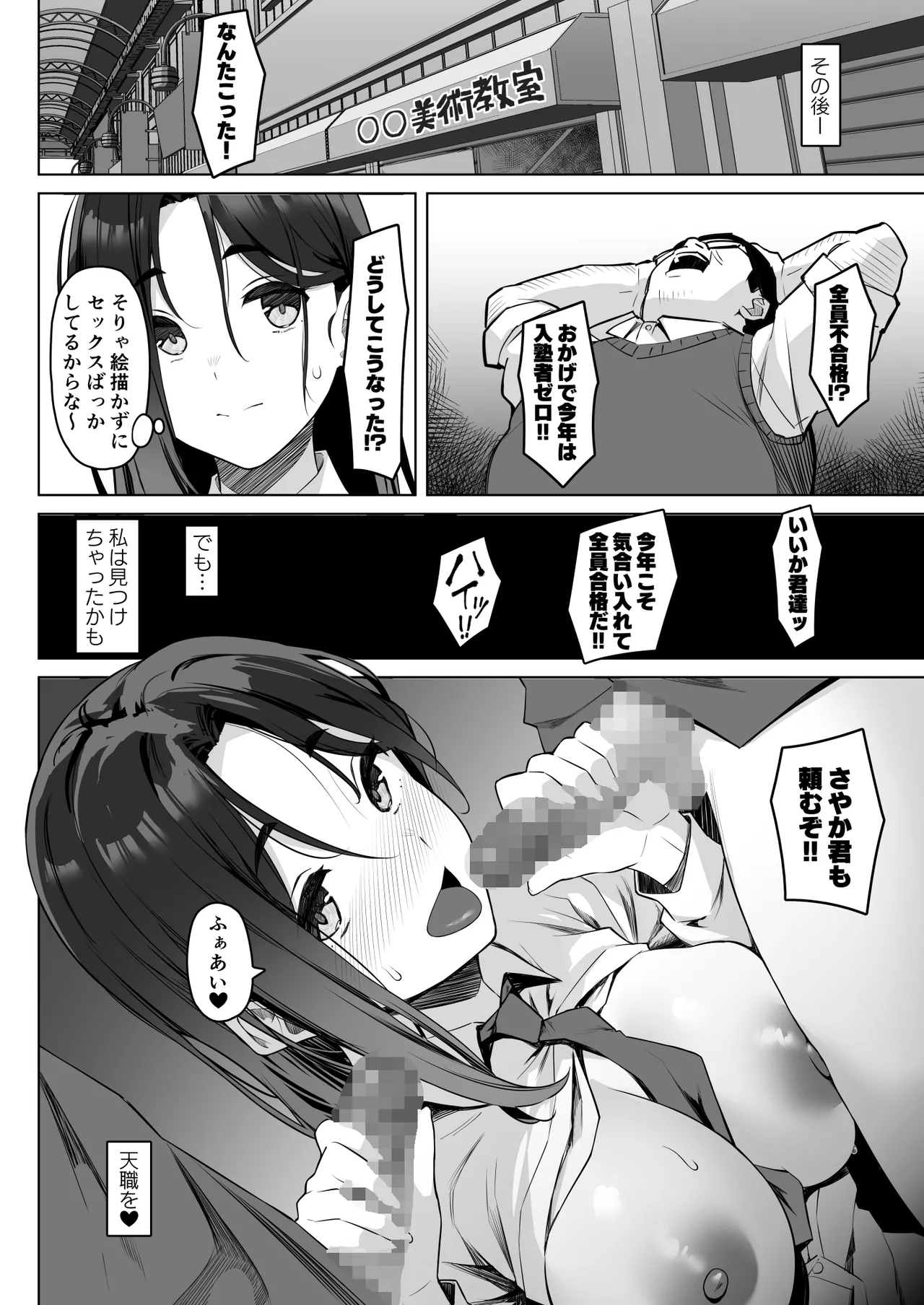 ヌードモデルを講師自らやってくれる画塾の話 Page.52