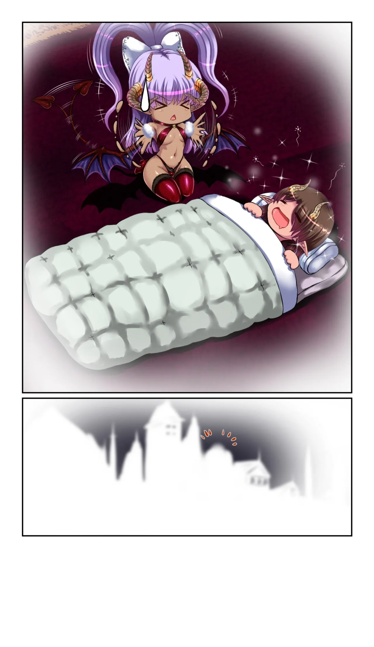 SweetEdda vol.15 サキュバス(ふたなり)×インキュバス(TSF)編 淫魔の性逆転教育 Page.53