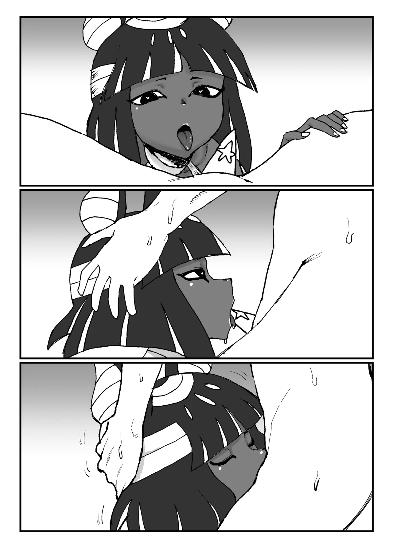 無表情アヌビス娘 Page.3