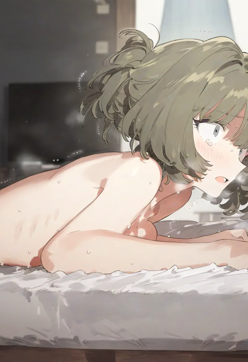 【cl-_-lo】【AI Generated】マッサージに来たモデル系美人に媚薬をたっぷり塗ってイカセまくり Page.41