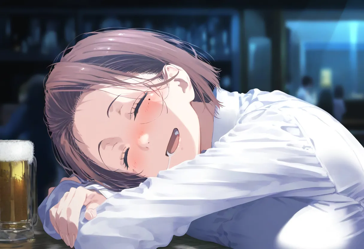 【cl-_-lo】【AI Generated】俺に懐いていた後輩の言動が飲み会の次の日からおかしい Page.11