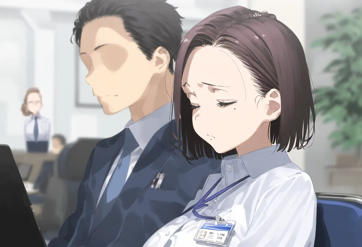 【cl-_-lo】【AI Generated】俺に懐いていた後輩の言動が飲み会の次の日からおかしい Page.21