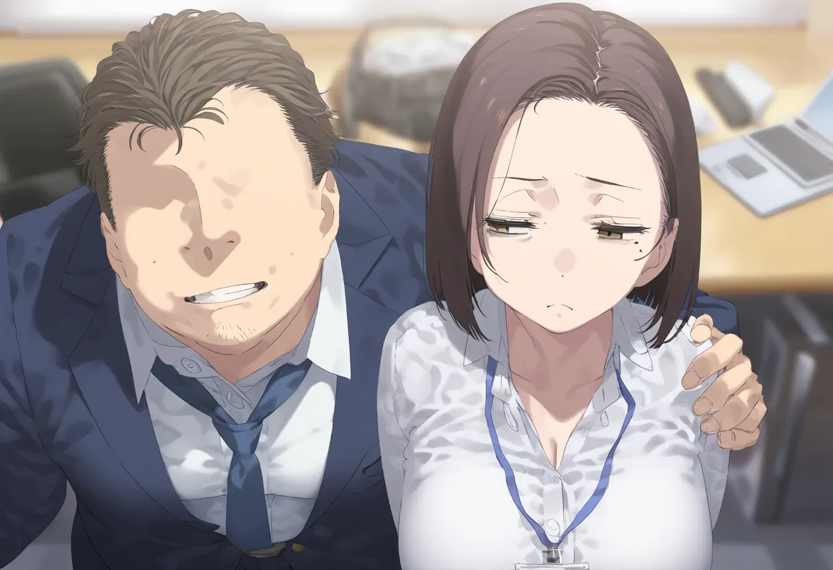 【cl-_-lo】【AI Generated】俺に懐いていた後輩の言動が飲み会の次の日からおかしい Page.23