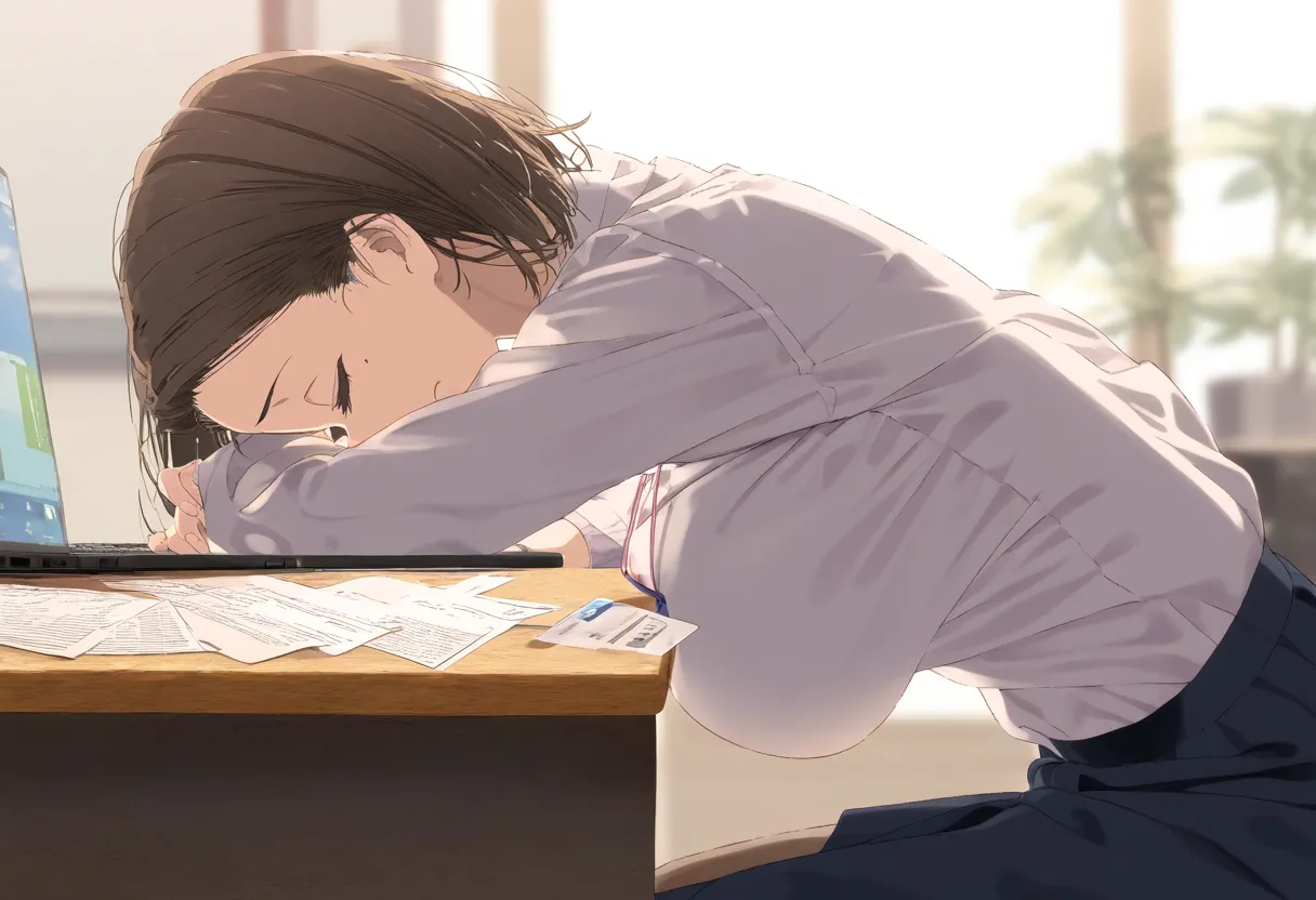 【cl-_-lo】【AI Generated】俺に懐いていた後輩の言動が飲み会の次の日からおかしい Page.30