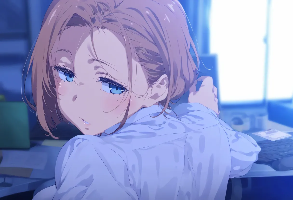 【cl-_-lo】【AI Generated】俺に懐いていた後輩の言動が飲み会の次の日からおかしい Page.32