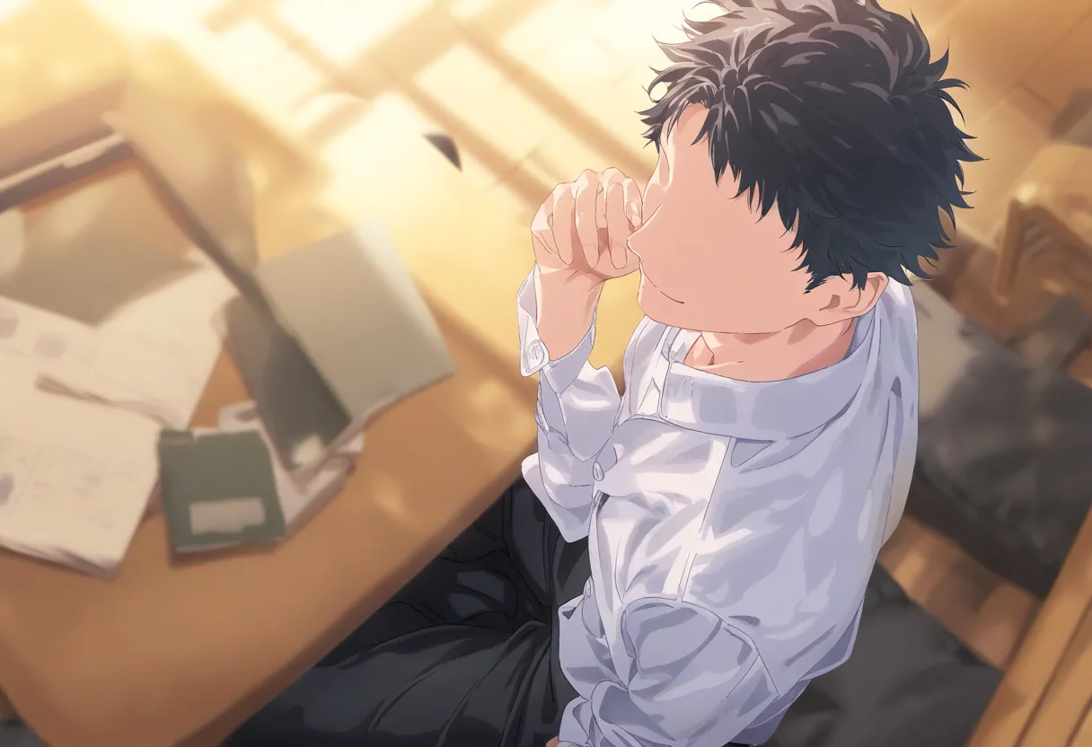 【cl-_-lo】【AI Generated】俺に懐いていた後輩の言動が飲み会の次の日からおかしい Page.42