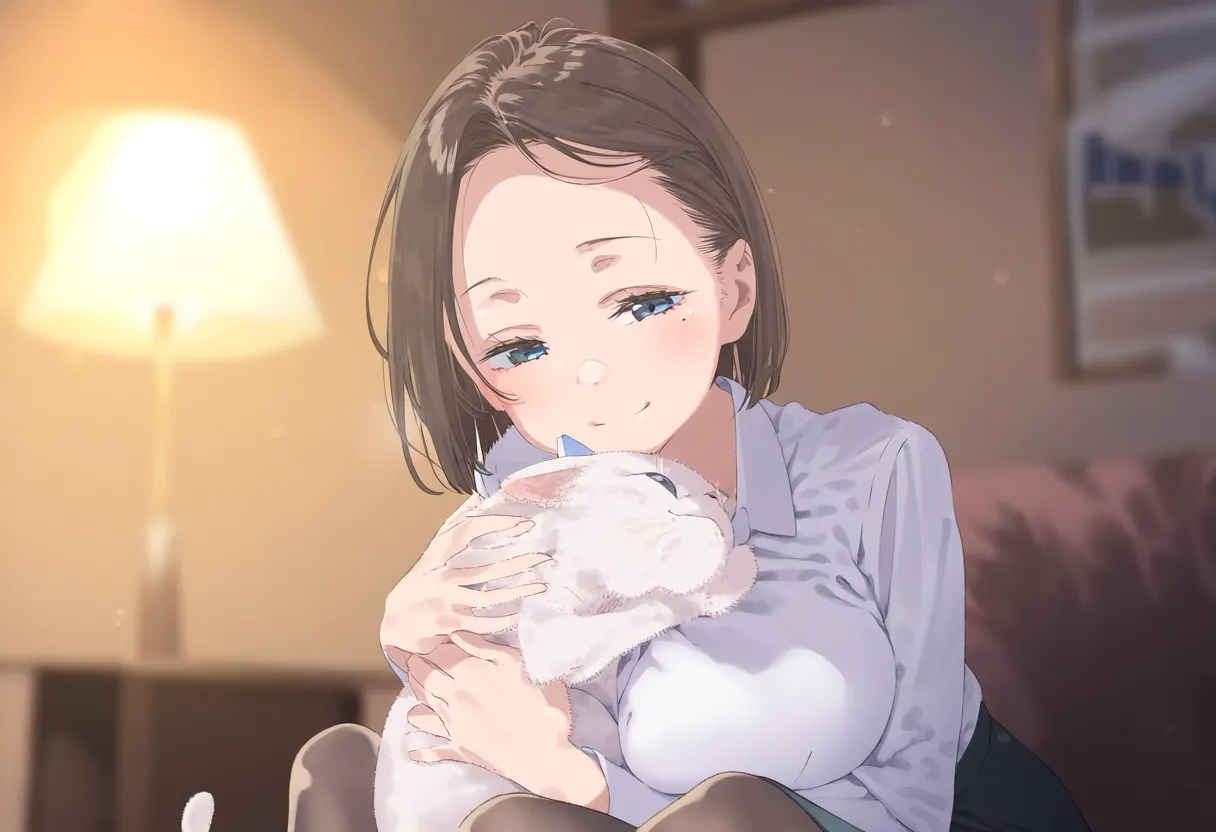 【cl-_-lo】【AI Generated】俺に懐いていた後輩の言動が飲み会の次の日からおかしい Page.43