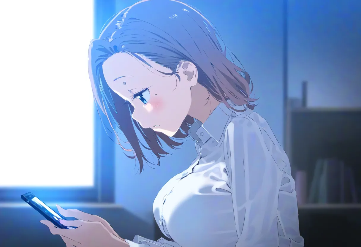 【cl-_-lo】【AI Generated】俺に懐いていた後輩の言動が飲み会の次の日からおかしい Page.46