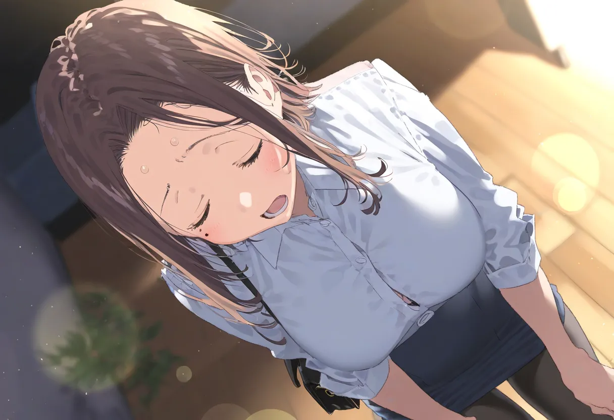 【cl-_-lo】【AI Generated】俺に懐いていた後輩の言動が飲み会の次の日からおかしい Page.48