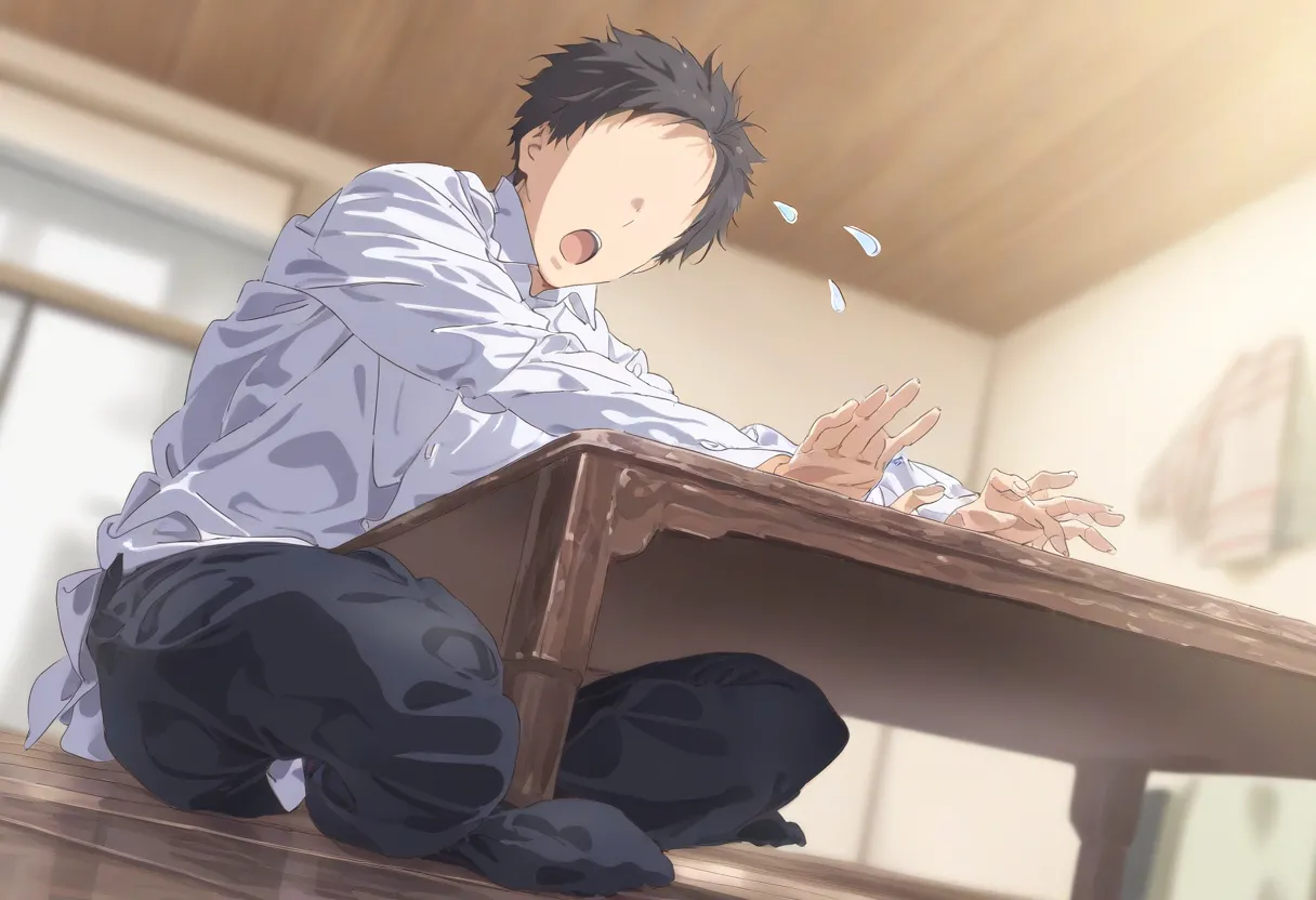 【cl-_-lo】【AI Generated】俺に懐いていた後輩の言動が飲み会の次の日からおかしい Page.49