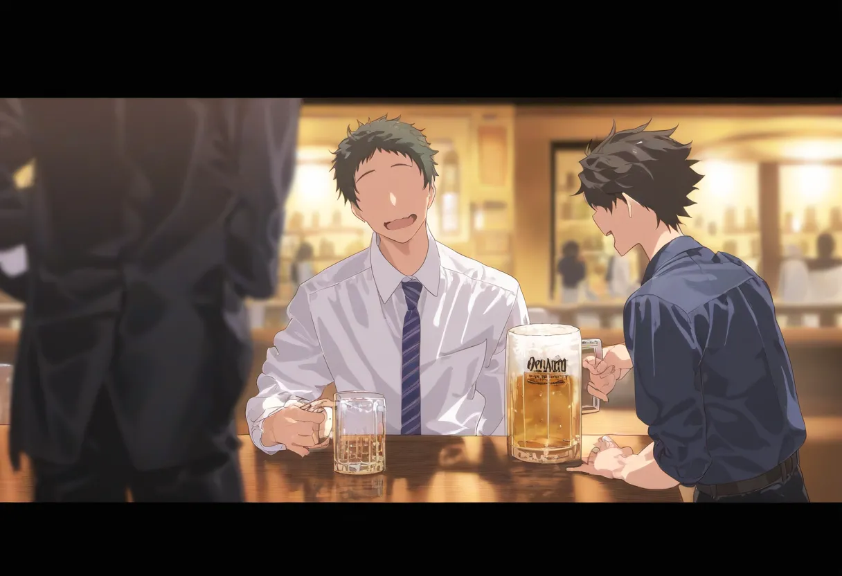 【cl-_-lo】【AI Generated】俺に懐いていた後輩の言動が飲み会の次の日からおかしい Page.50