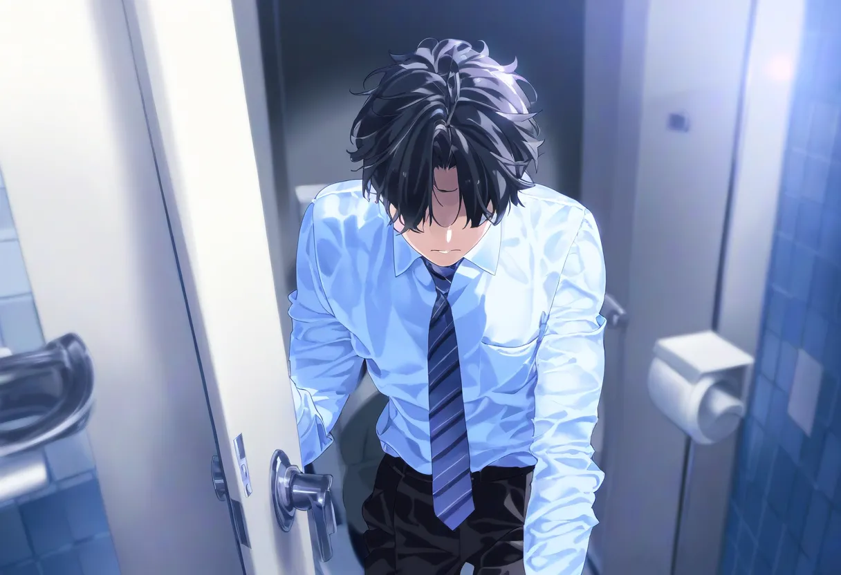 【cl-_-lo】【AI Generated】俺に懐いていた後輩の言動が飲み会の次の日からおかしい Page.56