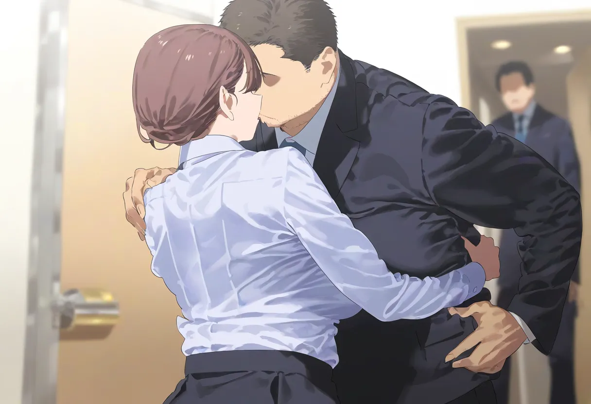 【cl-_-lo】【AI Generated】俺に懐いていた後輩の言動が飲み会の次の日からおかしい Page.57