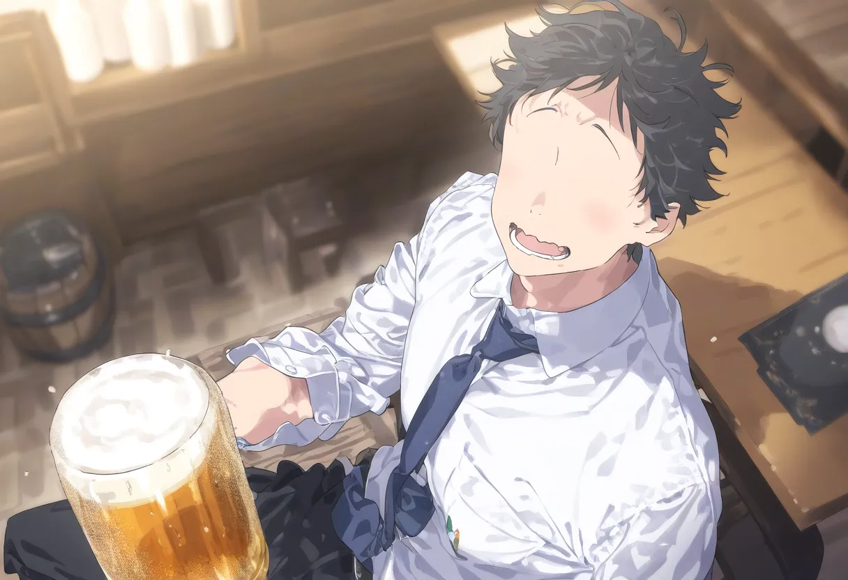 【cl-_-lo】【AI Generated】俺に懐いていた後輩の言動が飲み会の次の日からおかしい Page.6