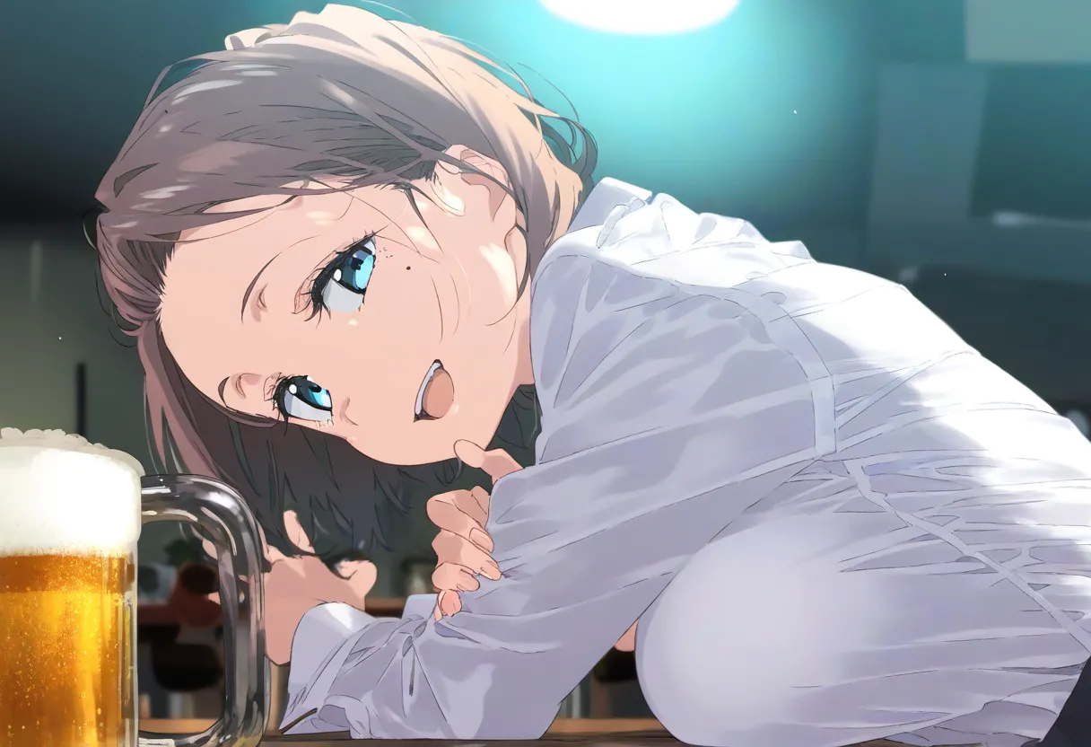 【cl-_-lo】【AI Generated】俺に懐いていた後輩の言動が飲み会の次の日からおかしい Page.7