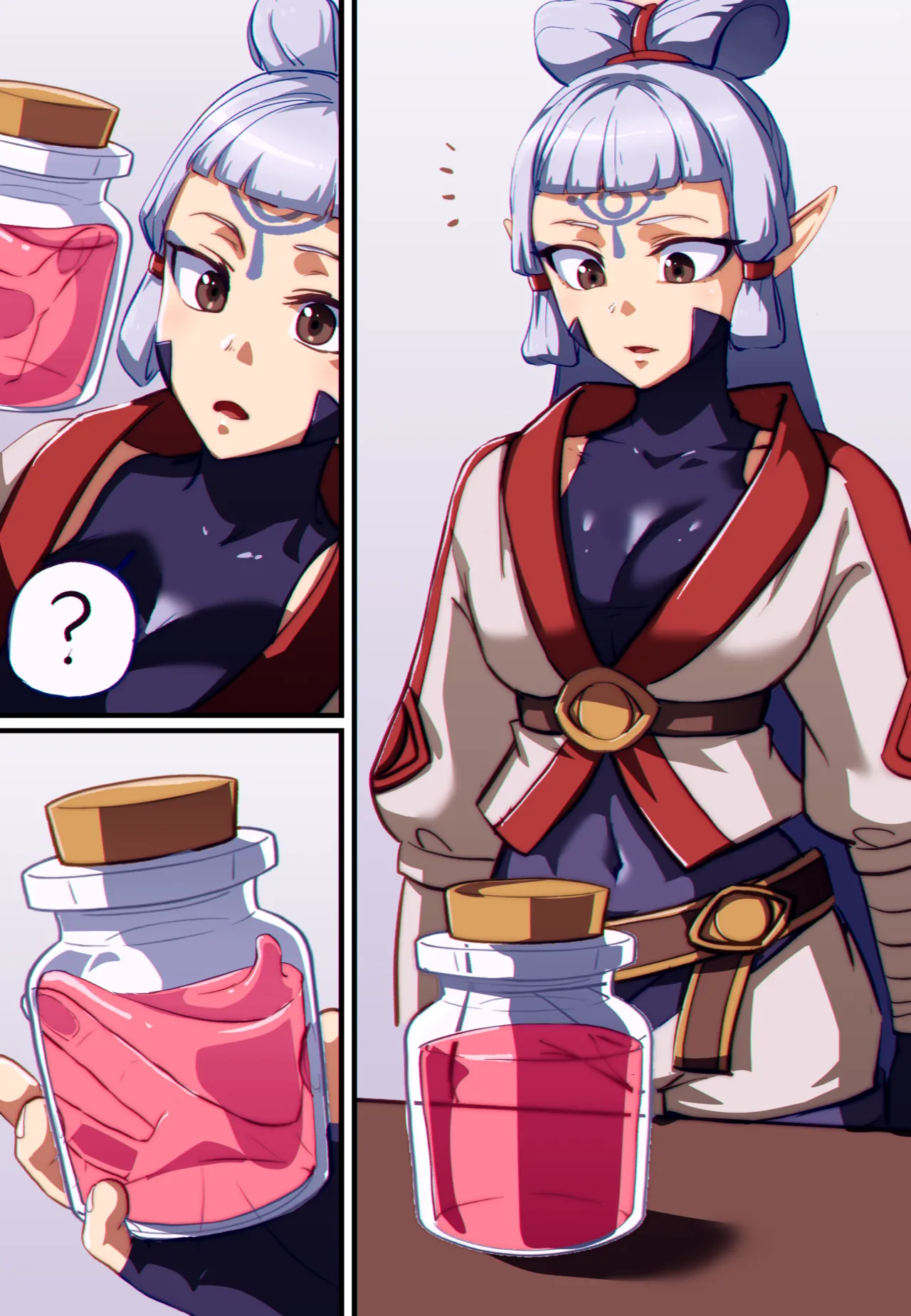 Android 21 absorb Jester/Hutao/Chun-li/Impa/Momo/Kale + Extra Page.36