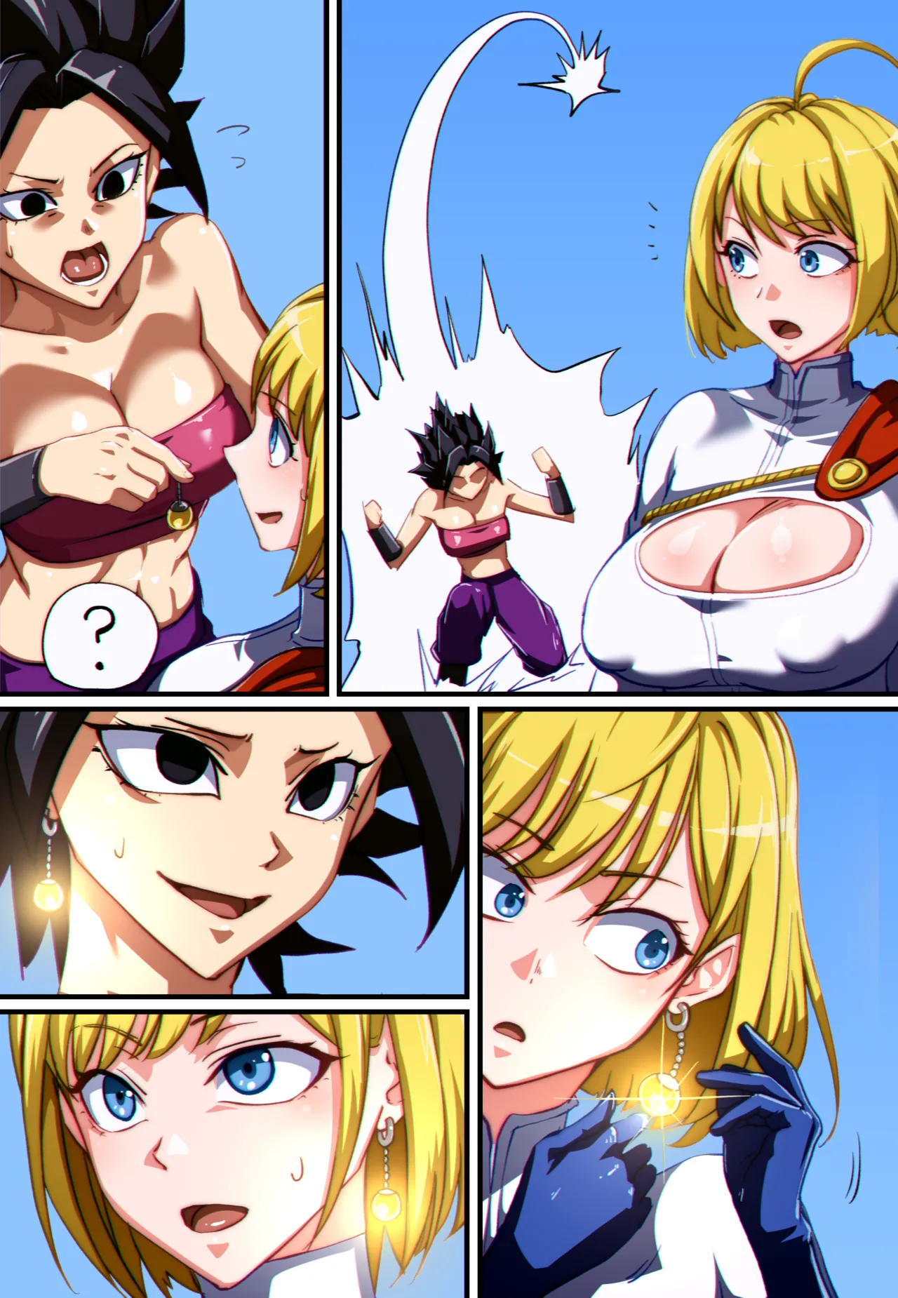 Android 21 absorb Jester/Hutao/Chun-li/Impa/Momo/Kale + Extra Page.64