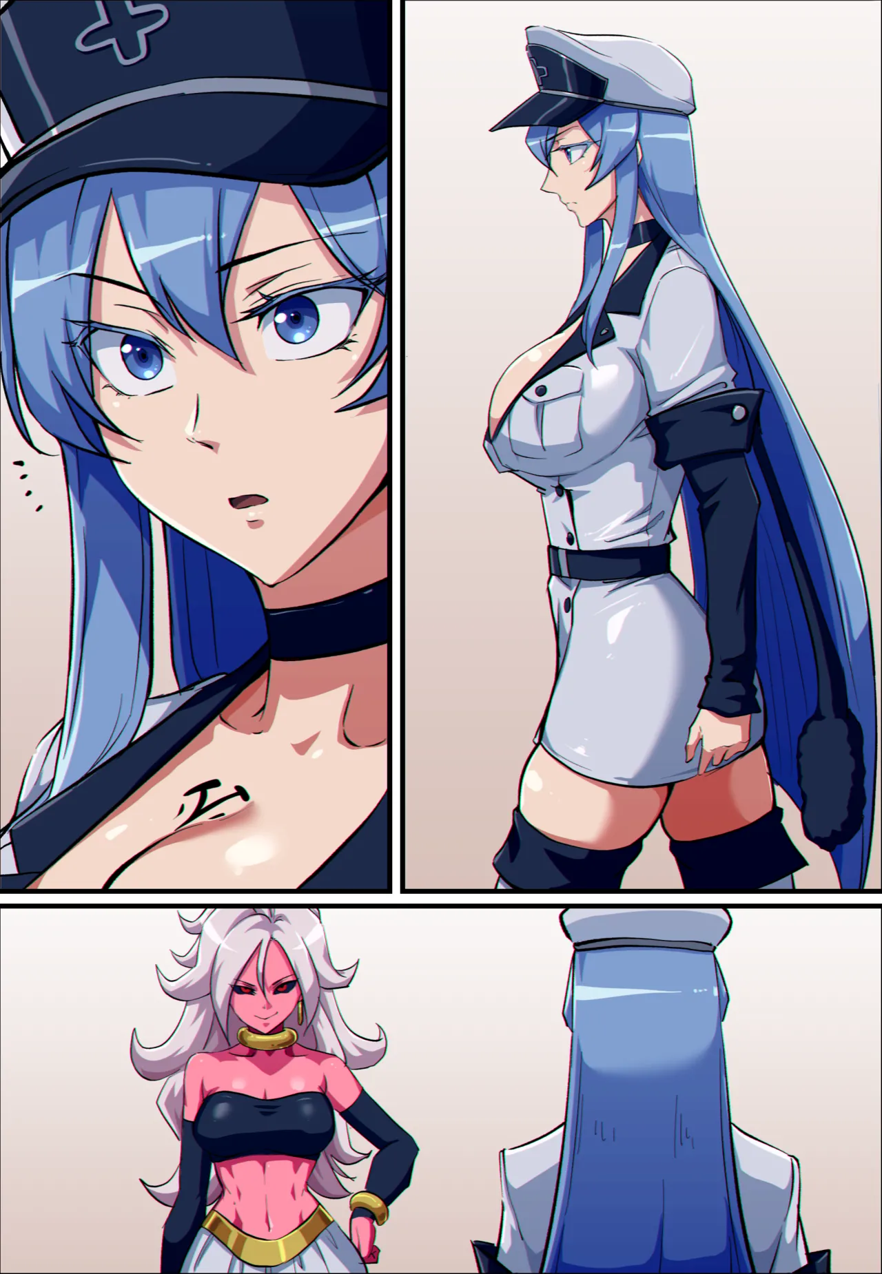 Android 21 absorb Jester/Hutao/Chun-li/Impa/Momo/Kale + Extra Page.78