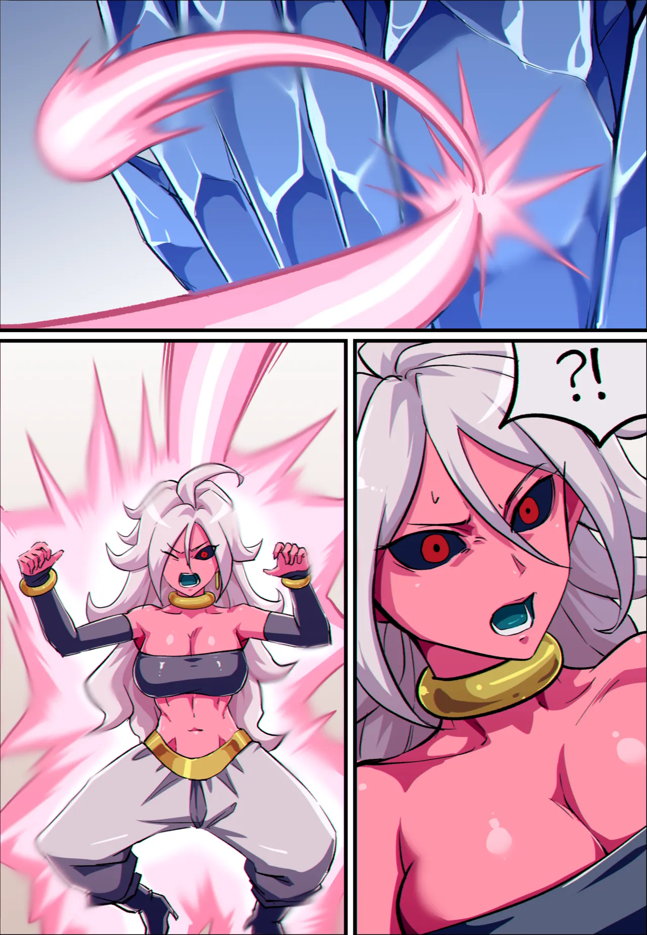 Android 21 absorb Jester/Hutao/Chun-li/Impa/Momo/Kale + Extra Page.80