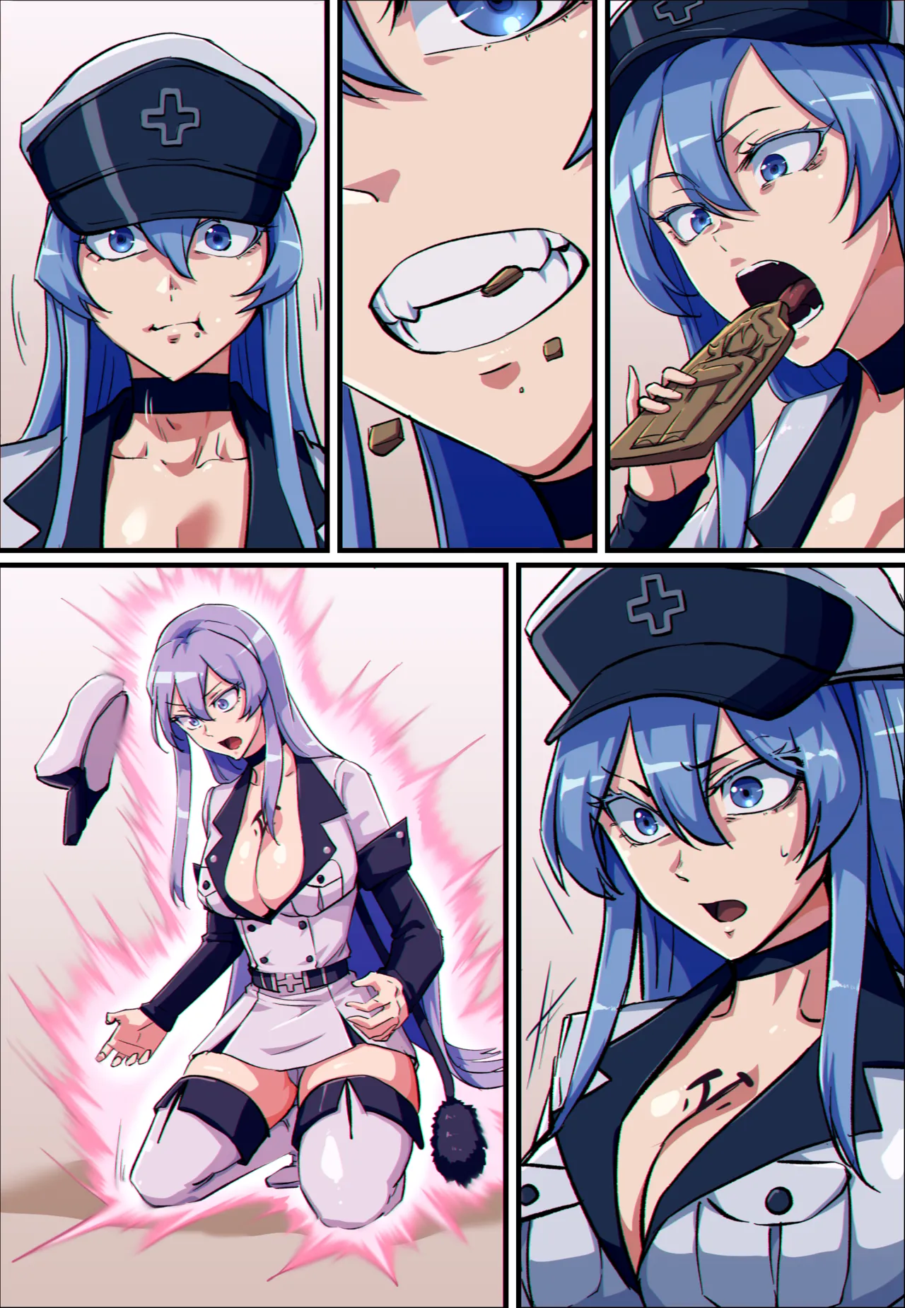 Android 21 absorb Jester/Hutao/Chun-li/Impa/Momo/Kale + Extra Page.83