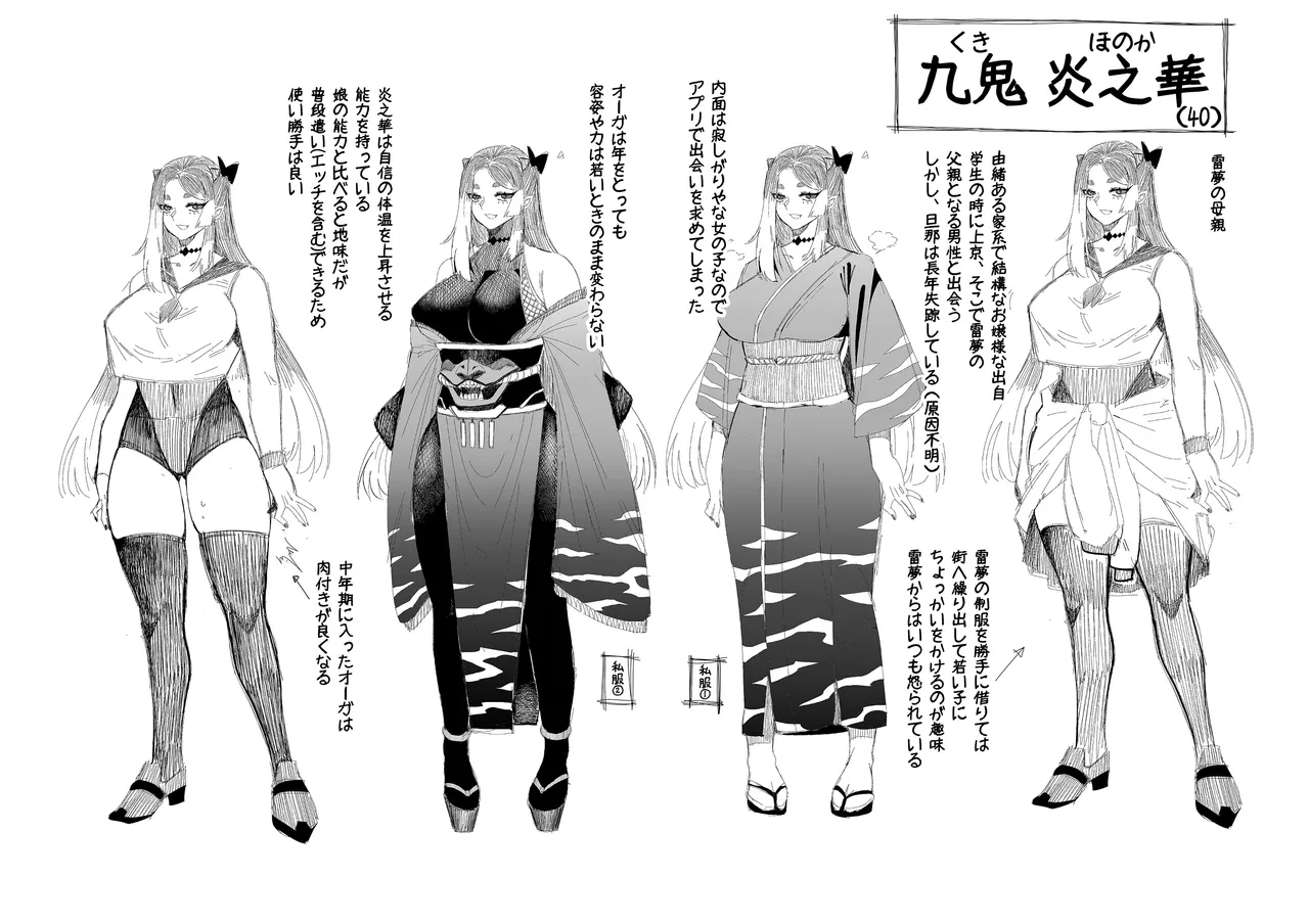 僕の彼女はメスオーガ、浮気相手はママオーガ Page.61