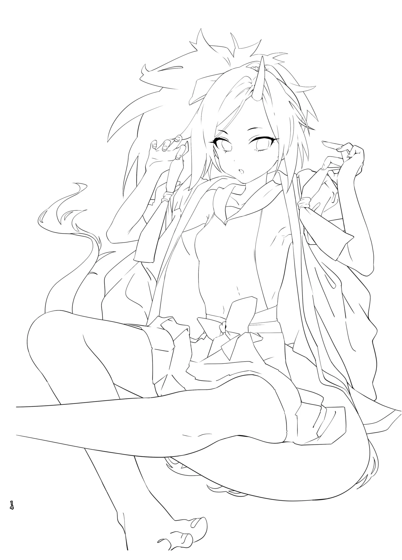 やんやんよびゅるるあーかいぶラインアートワークス Page.13