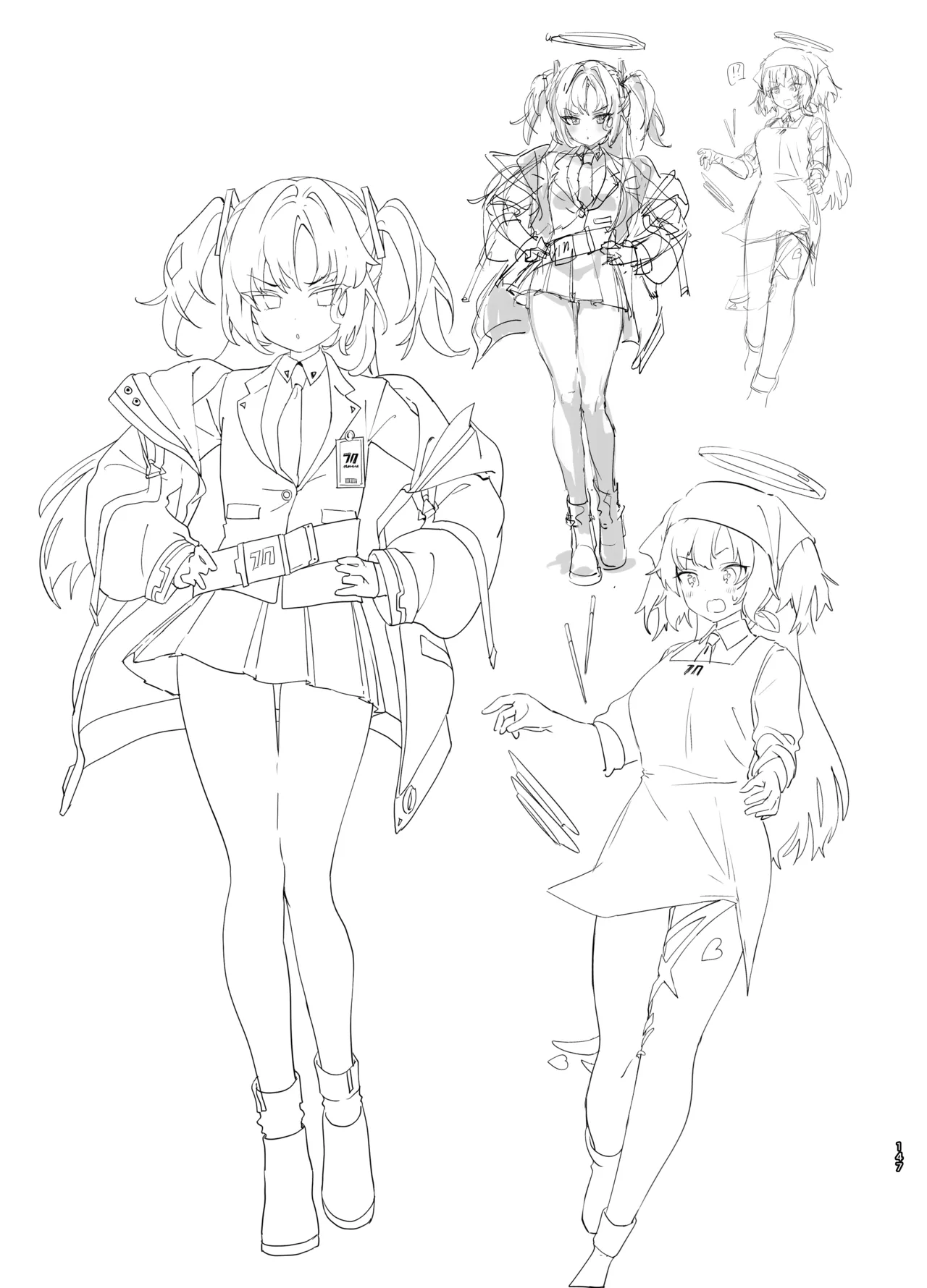 やんやんよびゅるるあーかいぶラインアートワークス Page.146