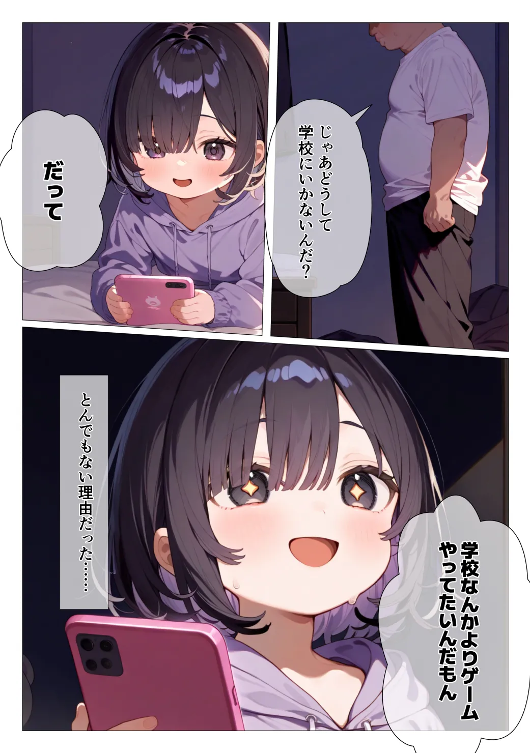 ひきこもり娘にはえっち教育を Page.6