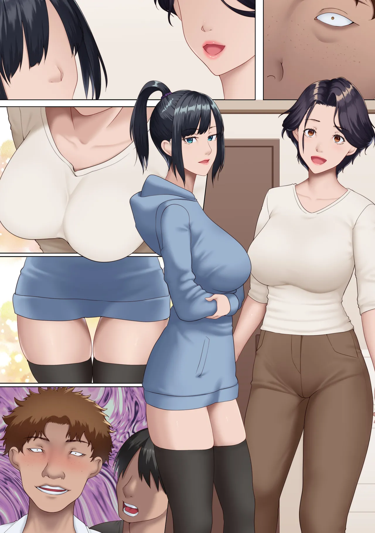 お前の母親と姉貴、もう俺のだから。弱みを握られデカすぎちんぽブチ込まれて毎日快楽漬けにされて Page.27