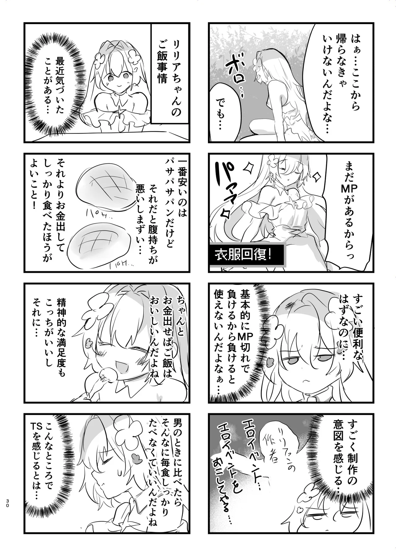 エロRPGの女主人公にTS転生したら...2章 娼館編 Page.31