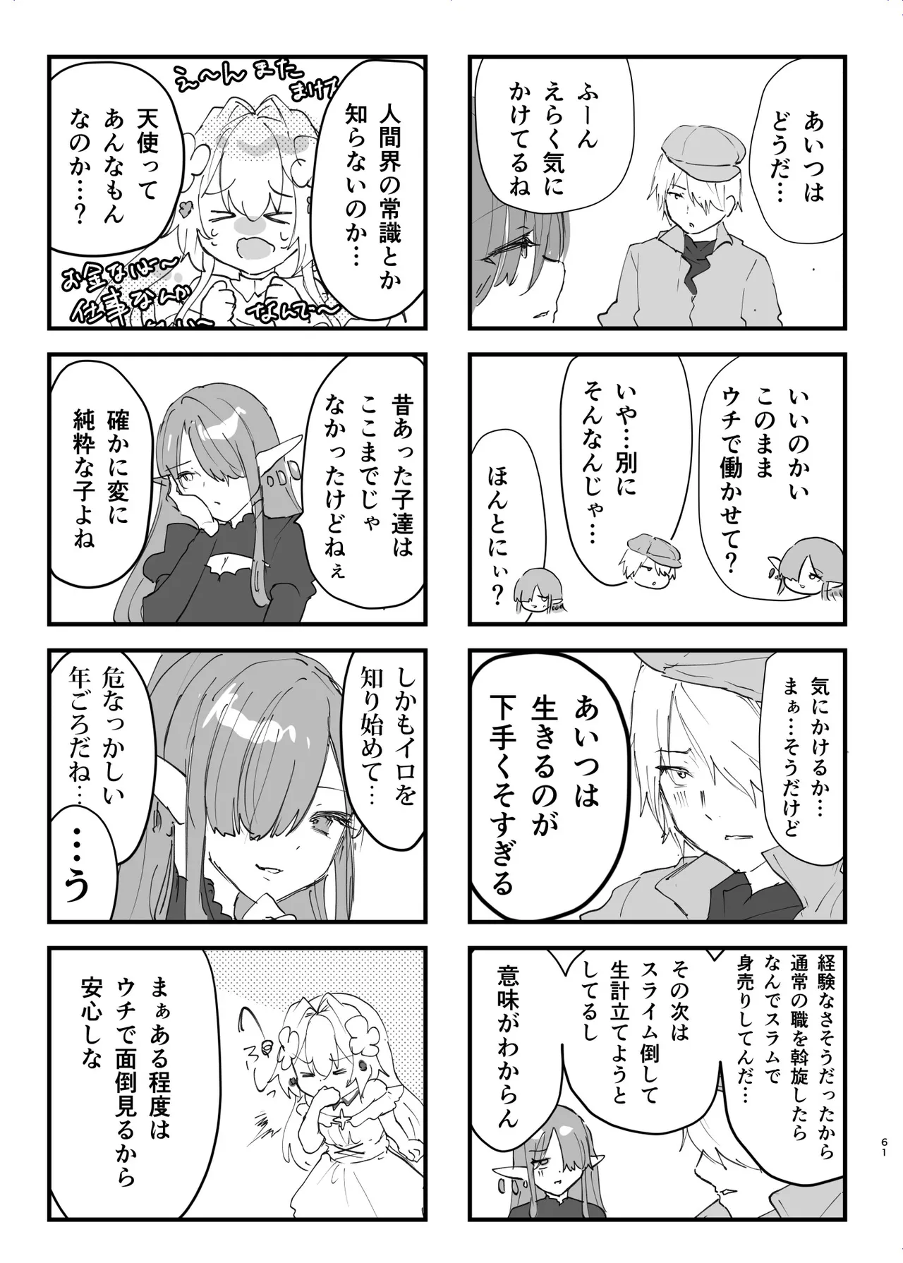 エロRPGの女主人公にTS転生したら...2章 娼館編 Page.62