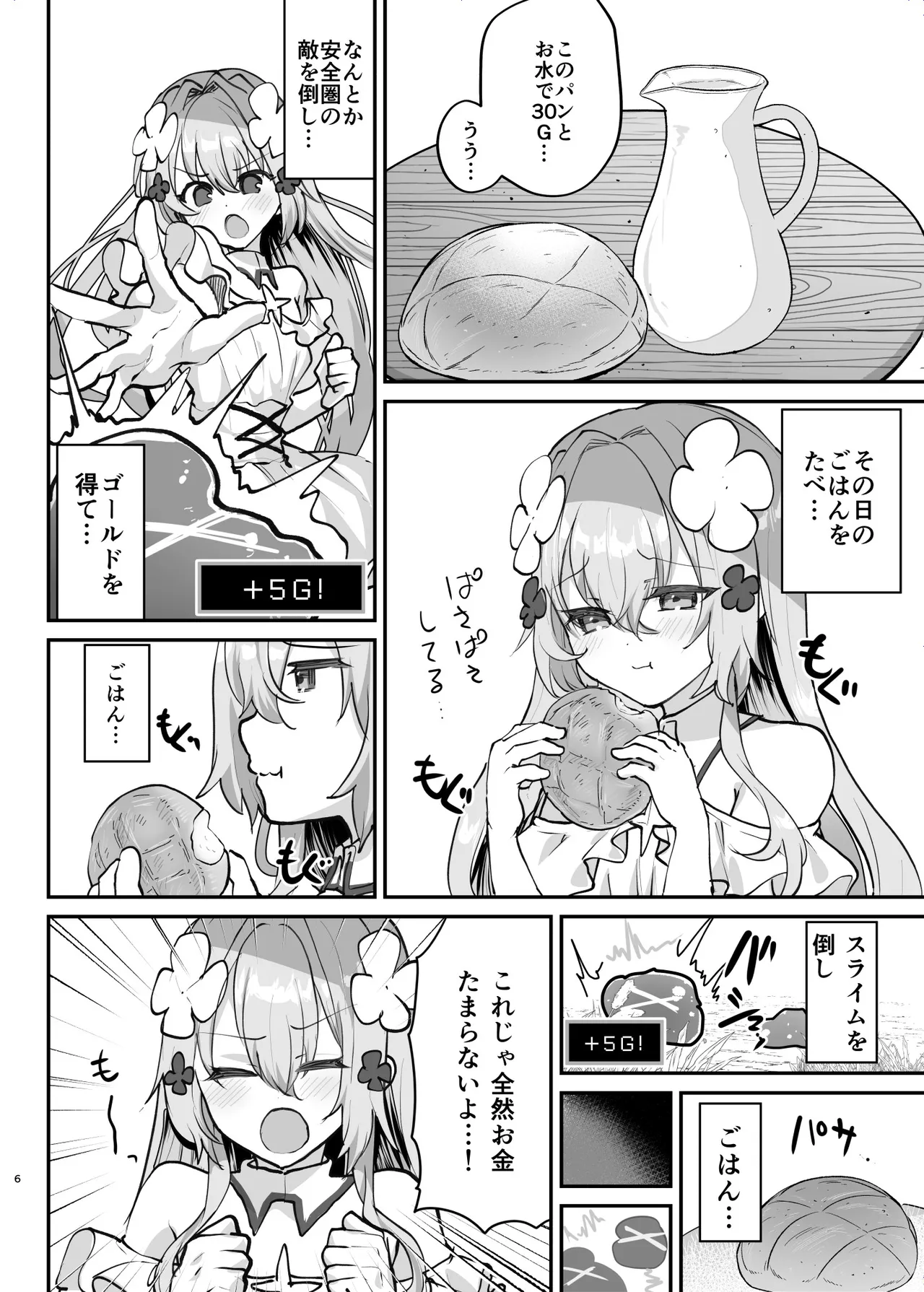 エロRPGの女主人公にTS転生したら...2章 娼館編 Page.7