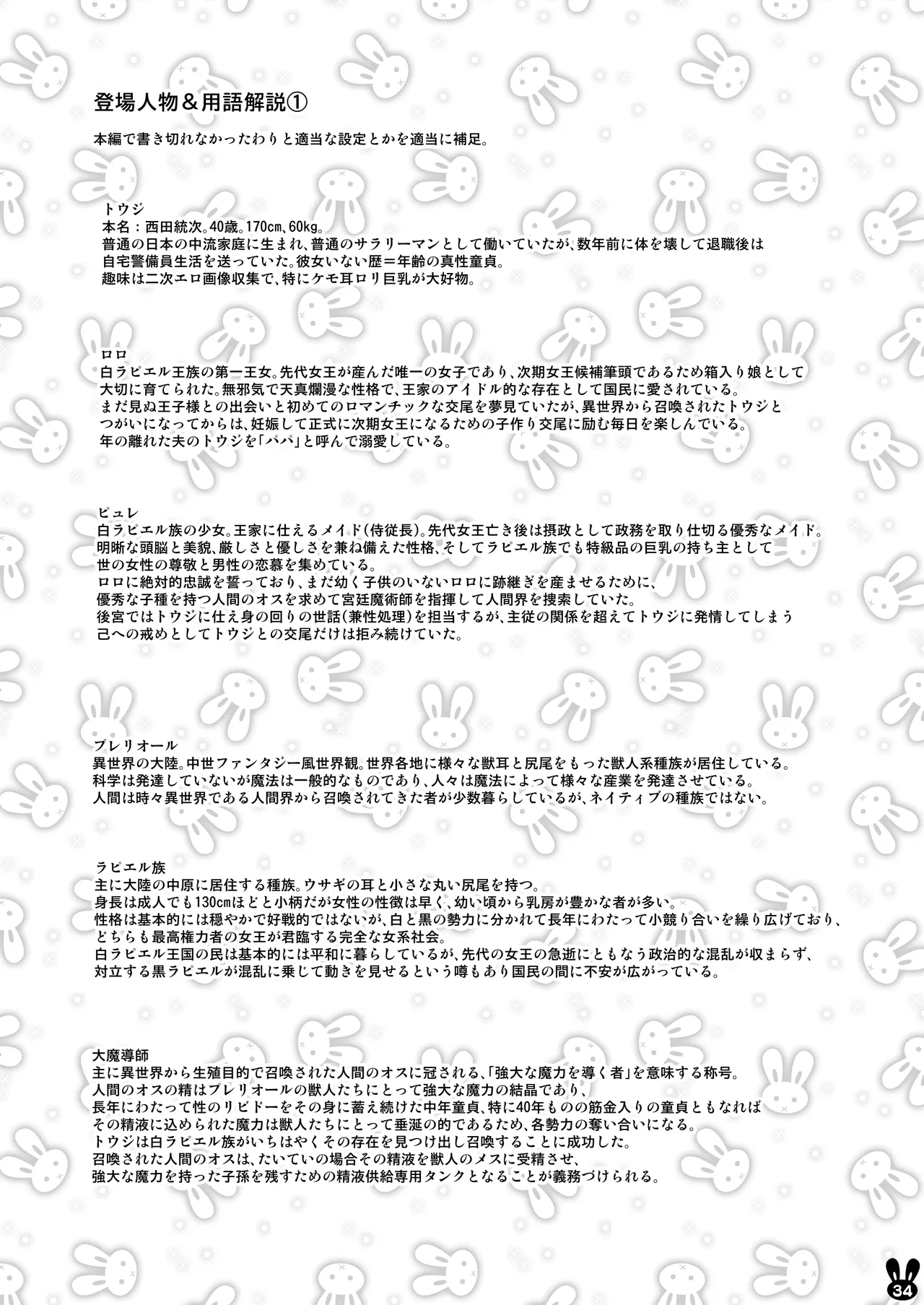 うさ耳プリンセスと異世界子作りライフ!! 総集編 Page.34