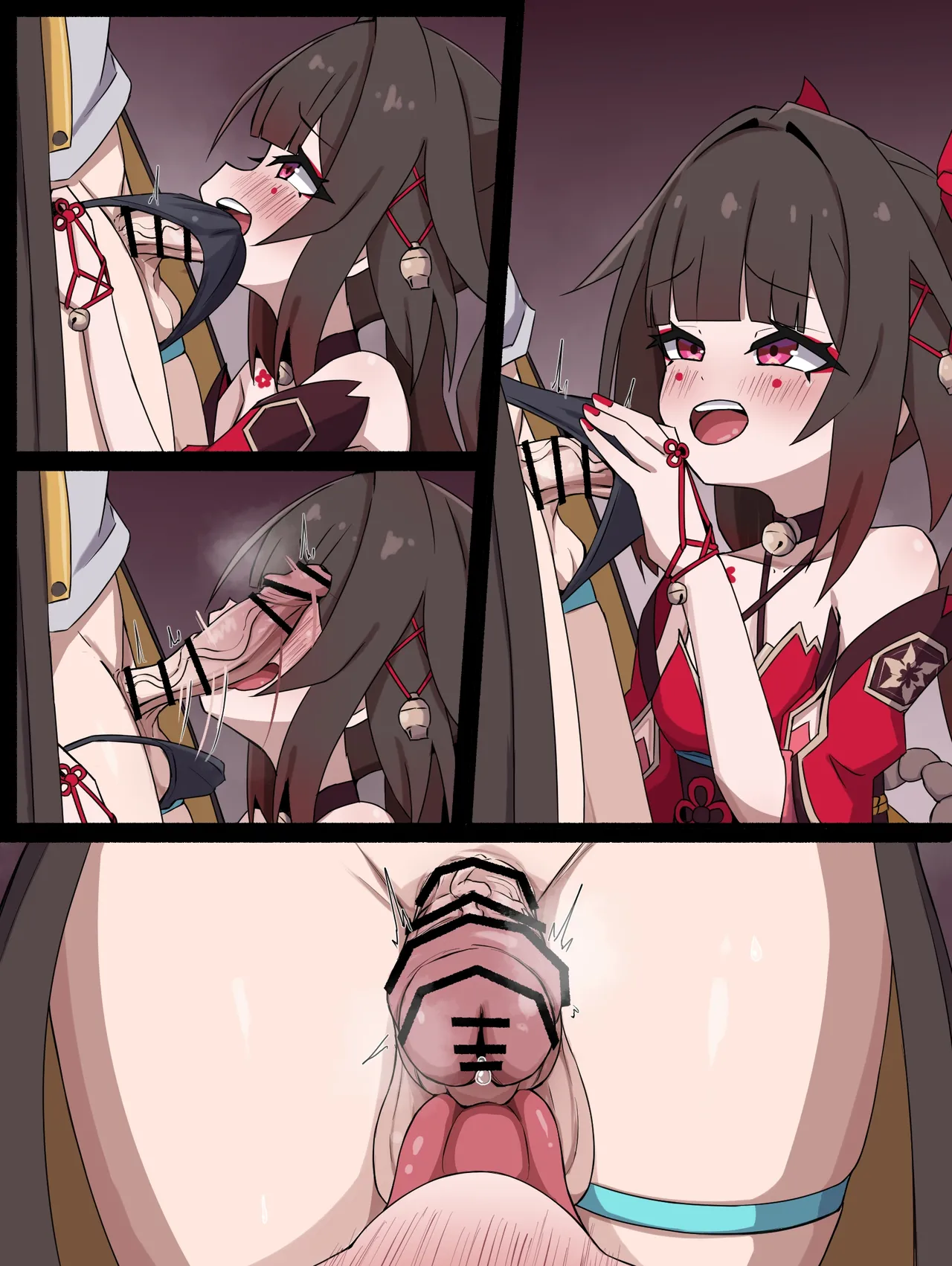 花火フェラ Page.8