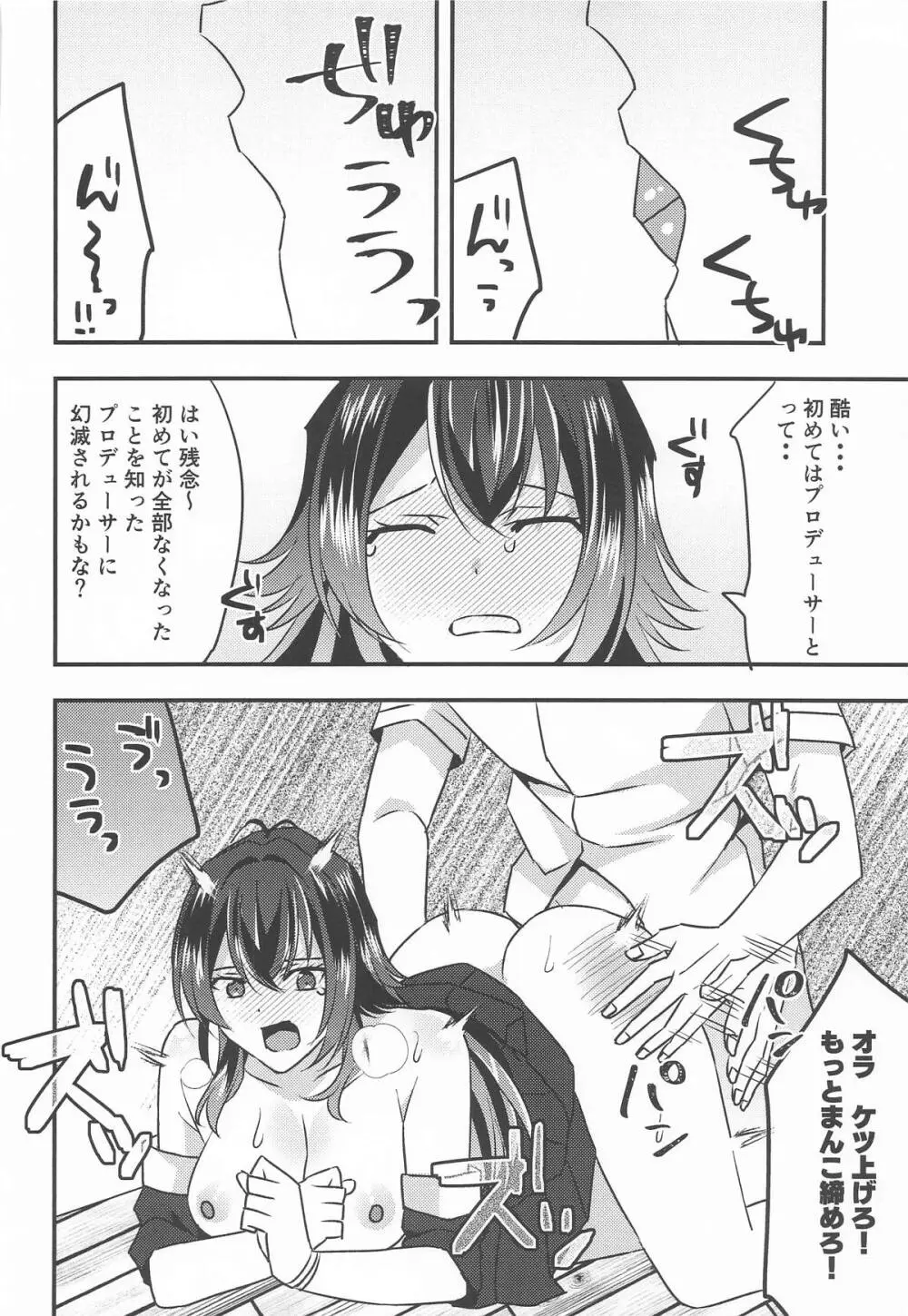 プロデュースを断られたのでレイプしました 月村手毬編 Page.12