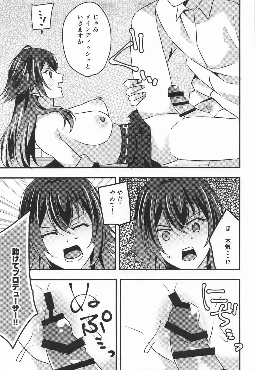 プロデュースを断られたのでレイプしました 月村手毬編 Page.9