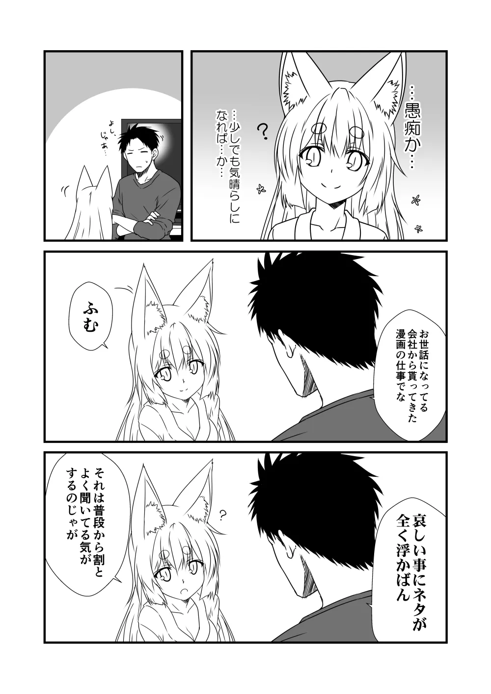 狐白日和出張版 Page.2