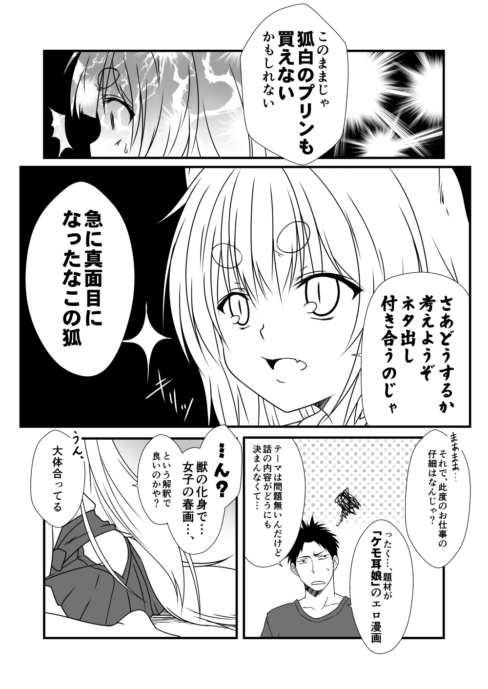 狐白日和出張版 Page.3