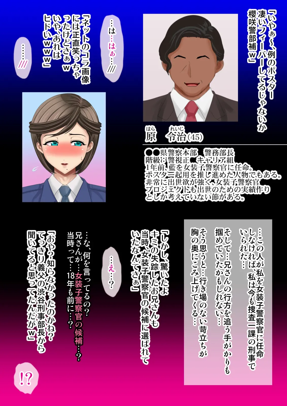 熟女装子刑事 Vol.2 ～女装子警察官 肛辱24時～ Page.33