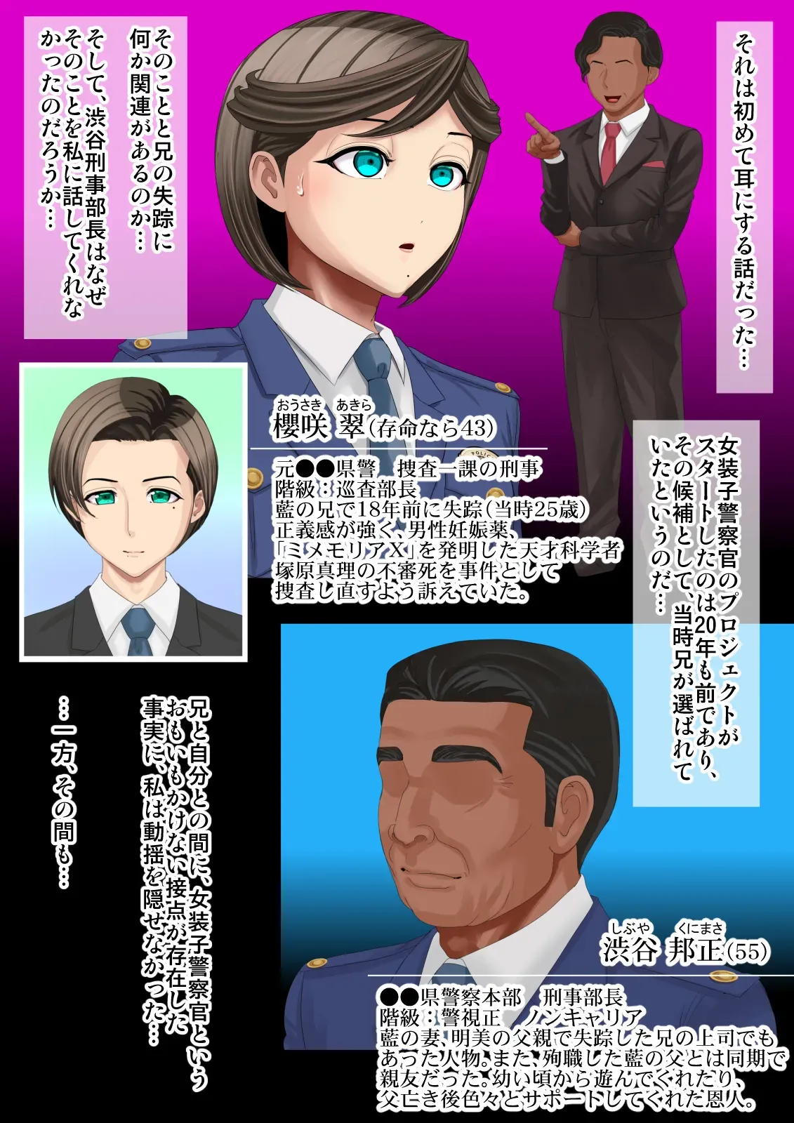 熟女装子刑事 Vol.2 ～女装子警察官 肛辱24時～ Page.34